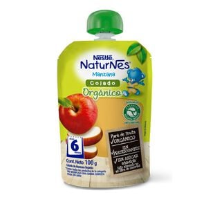 Compota Orgánica Manzana 100g - Naturnes