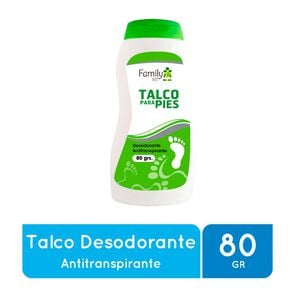 Product image of Talco de Pies Polvo 80 grs - Family set