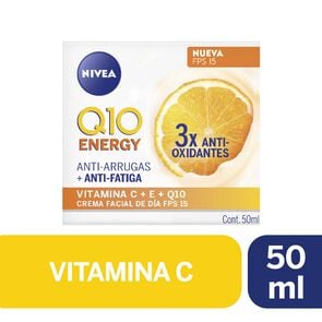 Q10 Energy Crema Facial Dia Fps15 3X Anti Oxidantes 50 Grs - Nivea