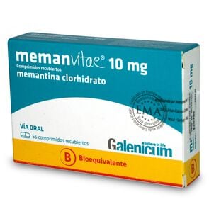 Memanvitae Memantina 10 mg 56 Comprimidos Recubierto - Galenicum