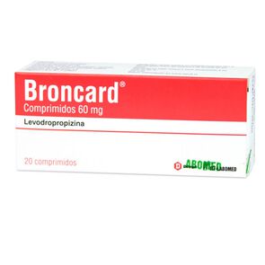 Product image of Broncard Levodropropizina 60 mg 20 Comprimidos - Labomed