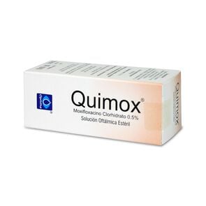 Quimox Moxifloxacino 0,5% Solución Oftálmica 5 mL - Ophtha