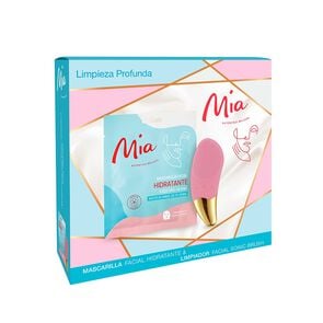 Limpiador Facial Sonic + Mascarilla Facial Hidratante - Mia