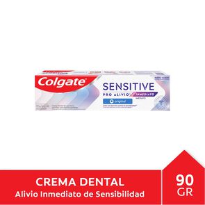 Product image of Sensitive Pro Alivio Inmediato Crema Dental con Fluor Original 90 grs - Colgate