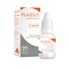 Plazolit Propinoxato Pargeverina Clorhidrato 5 mg/mL Solución 15 mL - Milab