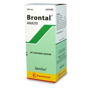 Brontal Adulto Clofenadiol 12,5 mg / 5 mL Jarabe 100 mL - Sanitas