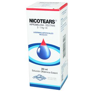 Nicotears Dextran 0,3% Solución Oftálmica 20 mL - Saval