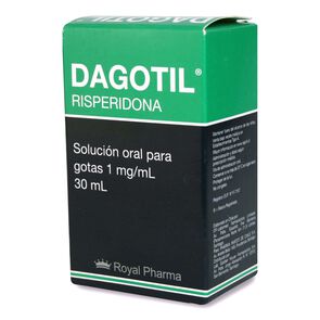 Product image of Dagotil Risperidona 1 mg / mL Solución Oral 30 mL - Royal pharma