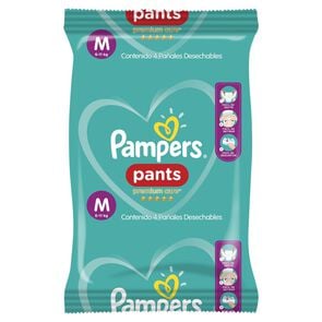 Product image of Pants Premium Care Pañales Desechables M 6-11Kg x4 - Pampers