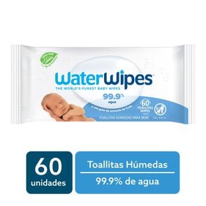 Toallitas Húmedas Para Bebe X60 - Water wipes