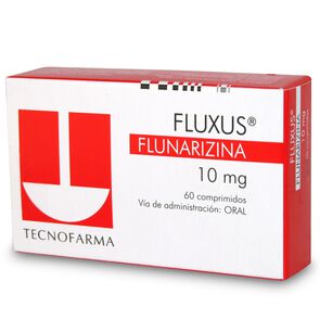 Product image of Fluxus Flunarizina 10 mg 60 Comprimidos - Tecnofarma