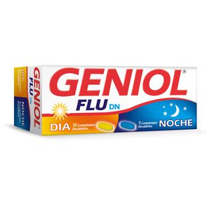 Geniol Flu Día-Noche Pseudoefedrina 60 mg 20 Comprimidos - Mintlab