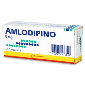 Amlodipino 5 mg 60 Comprimidos - Mintlab