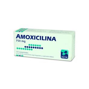 Product image of Amoxicilina 750 mg 10 Comprimidos - Mintlab