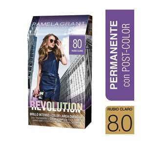 Tintura Re-Evolution 80 Rubio Claro 47 gr - Pamela grant revolution