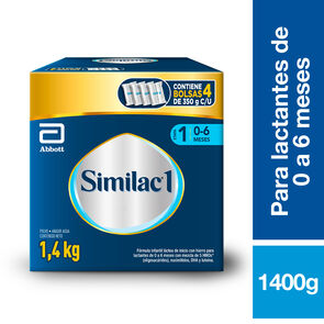 Etapa 1 Fórmula Para Lactantes de Inicio en Polvo 1,4 Kg - Similac