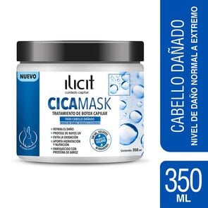 Cicamask Tratamiento de Botox Capilar Cabello Dañado 350 mL - Ilicit cica