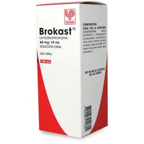 Brokast Levodropropizina 60 mg/10ml Solución Oral 120 mL - Pasteur