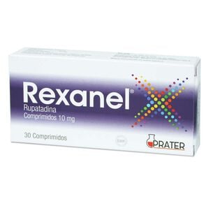 Rexanel Rupatadina 10 mg 30 Comprimidos - Prater