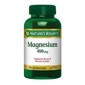 Magnesium 400 mg 75 Cápsulas - Nature's bounty