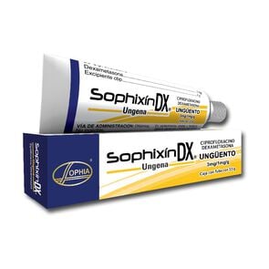 Sophixin DX Ciprofloxacino 0,1% Unguento Oftalmico 4 gr - Sophia