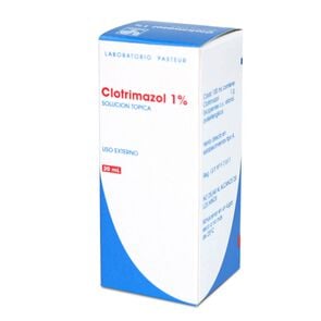 Clotrimazol 1% Solución 20 mL - Pasteur