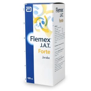 Flemex Jat Forte Codeina 10 mg/5ml Jarabe 120 mL - Recalcine