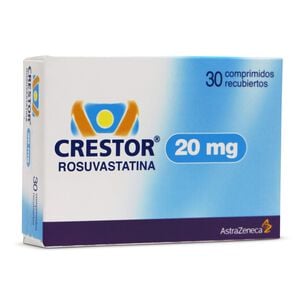 Crestor Rosuvastatina 20 mg 30 Comprimidos Recubierto - Astrazeneca