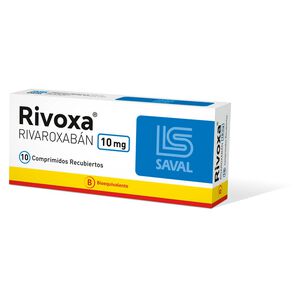 Rivoxa 10 mg 10 Comprimidos Recubiertos - Saval