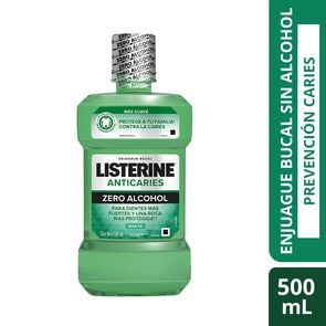 Anticaries Enjuague Bucal de 500 mL - Listerine