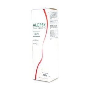 Alopek Espuma Minoxidil 5% Aerosol Tópico 100 gr - Royal pharma