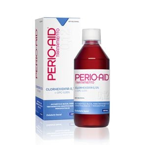 Solución Tratamiento Sin Alcohol Colutorio Bucal 500 mL - Perio-aid