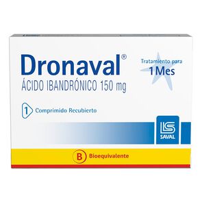 Dronaval Acido Ibandrónico 150 Mg 1 Comprimidos - Saval