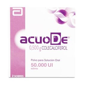 Acuode Colecalciferol 0,5 gr Polvo Para Solución Oral 2 Sobres - Recalcine