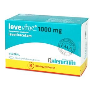 Levevitae Levetiracetam 1000 mg 30 Comprimidos - Galenicum