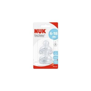 Product image of Tetina Silicona First Choice+ Flujo Medio 2 unidades - Nuk