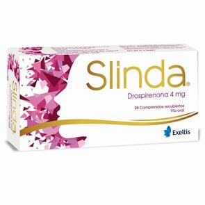 Product image of Slinda Drospirenona 4 mg 28 Comprimidos - Exeltis