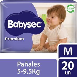 Pañal Premium M x 20 - Babysec