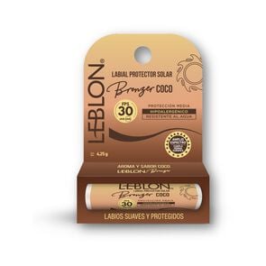 Labial Protector Solar Bronzer Coco fps30 4,25g - Leblon