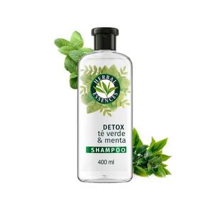 Product image of Shampoo Detox Té verde & menta 400 ml - Herbal essences collection