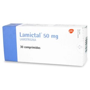 Product image of Lamictal Lamotrigina 50 mg 30 Comprimidos - Glaxo farma