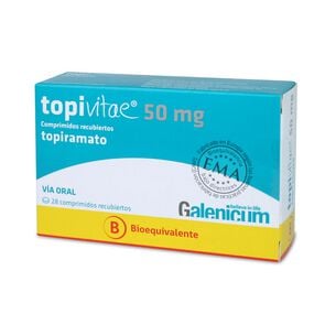 Product image of Topivitae Topiramato 50 mg 28 Comprimidos - Galenicum