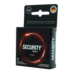 Security Way Extra Resistente 3 Preservativos