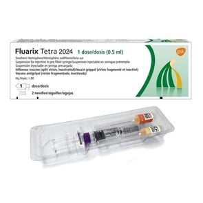 Product image of Fluarix Tetra Vacuna Tetravalente 2024 contra Influenza 1 Dosis - Glaxo farma