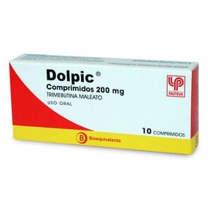 Dolpic Trimebutina Maleato 200 mg 10 Comprimidos - Pasteur