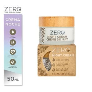 ZERO Crema Noche Regeneradora 100% Natural 50 mL - Skin academy