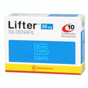 Lifter Sildenafil 50 mg 10 Comprimidos - Saval