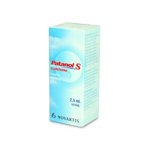 Patanol S Olopatadina 0,2% Solución Oftalmica 2,5 mL - Sanfer