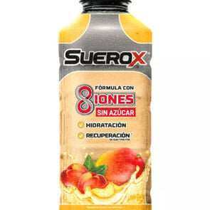 Suerox Bebida Hidratante Formula 8 Iones Sin Azúcar Sabor Mango-Durazno 630 mL