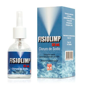 Product image of Fisiolimp Cloruro de Sodio 0,9% Solución Nasal 50 mL - Pasteur